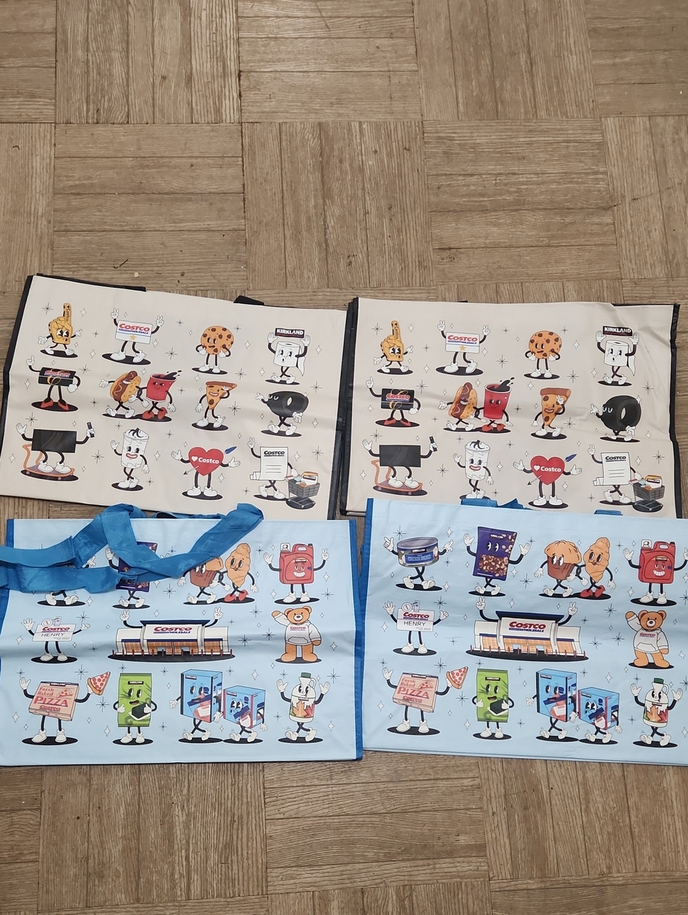 Costco Reusable Tote Bag Set